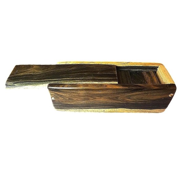 Dominoes Set of 28 Tiles with Beautiful Wooden Case‎ - Brown - Picture 1 of 5